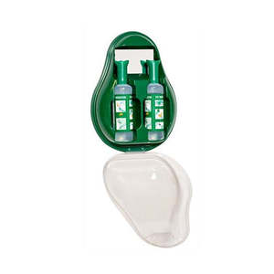 Construction Building Site First Aid Kits: Eye Wash Station with Protective Cover | 2 x 500ml Irrigation Bottles