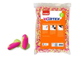 Ppe Safety Equipment: Esko Vortex Earplugs T-Shaped Uncorded Refill
