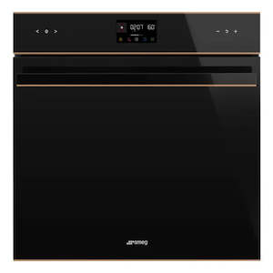 Single Wall Ovens: Smeg Dolce Stil Novo 60cm Oven with Pyrolytic Cleaning