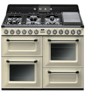 SMEG 110CM VICTORIA FREESTANDING OVEN (CREAM)