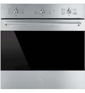 Wall Ovens: SMEG 60CM STAINLESS STEEL BUILT-IN OVEN