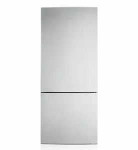 Refrigeration: Samsung SRL456LS 458L Bottom Mount Fridge Freezer