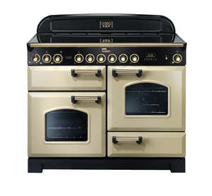 FALCON CLASSIC DELUXE 110CM INDUCTION COOKER CREAM BRASS