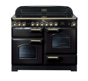 FALCON CLASSIC DELUXE 110CM INDUCTION COOKER BLACK BRASS