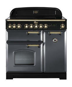 FALCON CLASSIC DELUXE 90CM INDUCTION SLATE BRASS