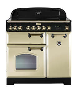 FALCON CLASSIC DELUXE 90CM INDUCTION CREAM BRASS