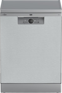 Beko Free Standing Dishwasher, 14 Place Setting, Platinum