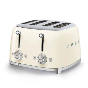 Small Appliances: Smeg 4 Slice Toaster Cream