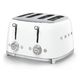 Smeg 4 Slice Toaster White