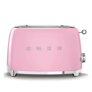 Smeg 2 Slice Toaster Pink