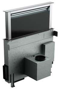 Award In-bench 60cm Rear Riser Downdraft