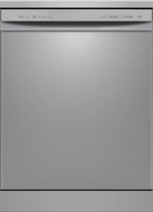 Dishwashers: EUROMAID 60CM FREESTANDING DISHWASHER, 14 PLACE SETTINGS, STAINLESS STEEL