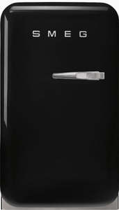 SMEG FAB5 50's Style Retro Mini Bar Right Hand Hinge 34L Black