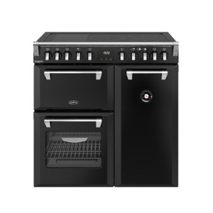 BELLING 90CM RANGE COOKER DLX IND BLACK