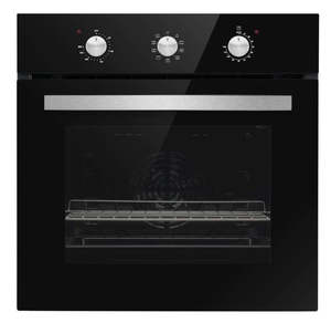 XIT Wall Oven - Black Finish with Stainless Steel Handles