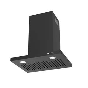XIT 60cm Wall Mounted rangehood - Black