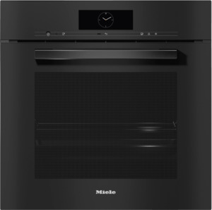 Wall Ovens: Miele DGC 7865 HC Pro Obsidian Black Combi Steam Oven