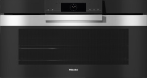 Single Wall Ovens: Miele H7890 BP CleanSteel Pyrolytic Oven