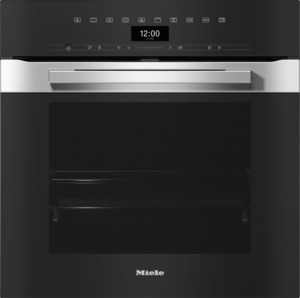 Steam Wall Ovens: Miele DGC 7450 Vitroline CleanSteel Combi Steam Oven