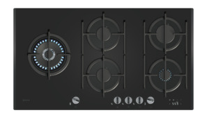 Induction Cooktops: NEFF T29RHS4S0 N 90, Gas hob, 90 cm, Tempered glass, Black