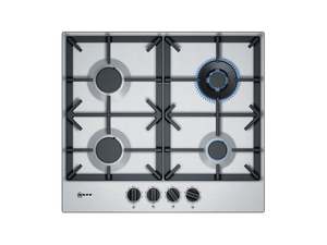 Induction Cooktops: NEFF T26DS59N0A N 70, Gas cooktop, 60 cm, Stainless steel