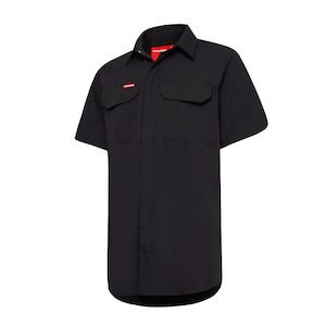 N2SU03 Hard Yakka Plain Polycotton Lightweight Short Sleeve Shirt