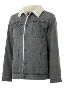 Jackets Ww: K15041 King Gee Urban Denim Sherpa Jacket