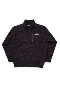 NWR5000 Norsewear Ruahine Windblocker with Pocket 1/4 Zip Jersey Charcoal or Navy