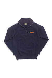 Hoodies Jumpers Ww: NWR5006 Norsewear Kiwi Stockman 1/2 Zip Jersey Charcoal or Navy
