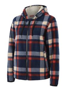 Hoodies Jumpers Ww: Y08522 Hard Yakka Women's Check Zoodie