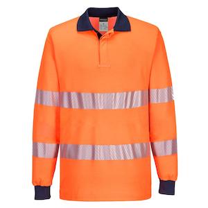 Shirts Polos: T186 Portwest PW3 Hi-Vis Polo Shirt L/S