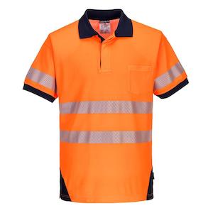 Shirts Polos: T182 Portwest PW3 Hi-Vis Polo Shirt S/S