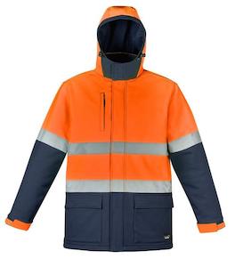Jackets: ZJ553 Syzmik Unisex Hi Vis Antarctic Softshell Taped Jacket