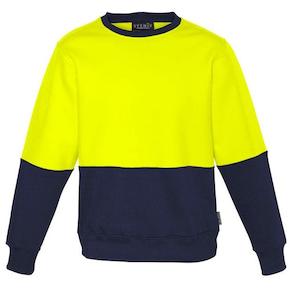 Hoodies Jumpers: ZT475 Syzmik Unisex Hi Vis Crew Sweatshirt