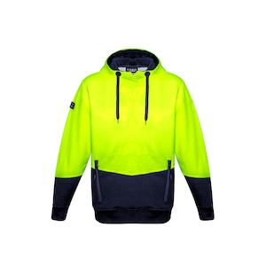 Hoodies Jumpers: ZT477 Unisex Hi Vis Textured Jacquard Hoodie