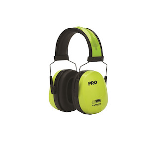 Ear Muffs: EMPYTS - Pro Choice Safety Gear Python® Slimline Hard Hat Earmuffs Class 5, -31db