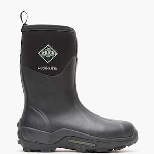 Work Boots: MMM500A The Muck Boot Company Muckmaster Mid Boot in Black