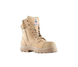 Steel Blue: 318591 Steel Blue Southern Cross Composite Toe Boot in Sand and Wheat Nubuck