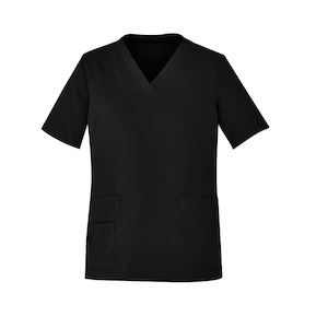 Healthcare: CST941LS Womens Easy Fit V-Neck Scrub Top