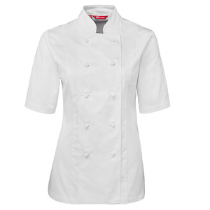 Hospitality Jackets: 5CJ21 JBs Ladies S/S Chef Jacket
