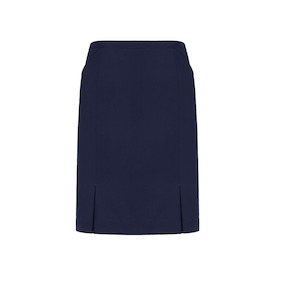 Bizcorporates: 20720 Womens Front Pleat Detail Straight Skirt