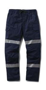 Pants Ww: WP-12T FXD Elastic Waist Stretch Ripstop Work Pant Taped