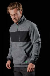 Frontpage: WF-2 FXD Bonded Membrane Fleece Quarter Zip, Windproof, Water Resistant