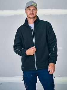 Jackets Ww: BJ6771 Bisley Bonded Micro Fleece Jacket With Liquid Repellent Finish