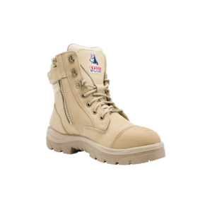 312661 CLEARANCE Steel Blue Southern Cross Safety Boots - Sand