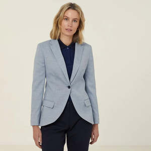 CAT1E9-CLEARANCE NNT Linen Look Half-Lined Jacket