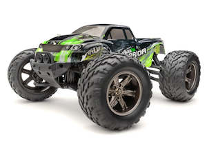 Rc Car Kits: BlackZon Warrior RTR 1/12 2WD Monster Truck - Green