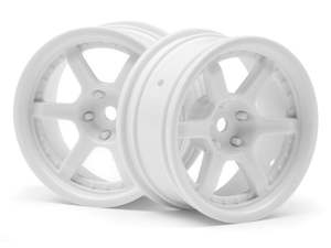 Rc Featured: HPI Racing 112813 HRE C106 Wheel 26MM White (6MM Offset/2Pcs)