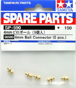 Rc Accessories: Tamiya RC 50590 4mm Ball Connector