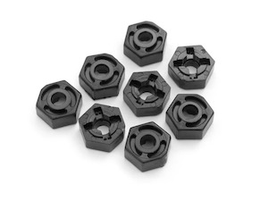 Blackzon RC 540041 Slyder Wheel Hex Nut (4pcs)